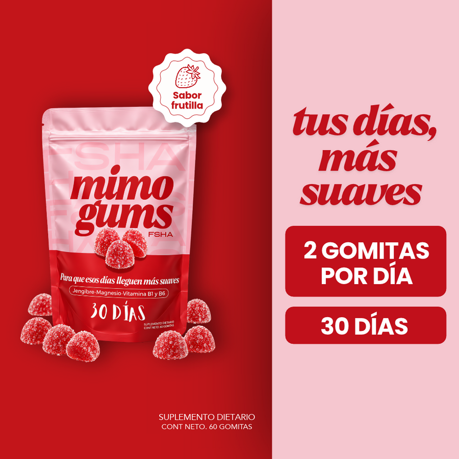 Mimo Gums | Hacé que tus cólicos lleguen más suaves. — foto 1